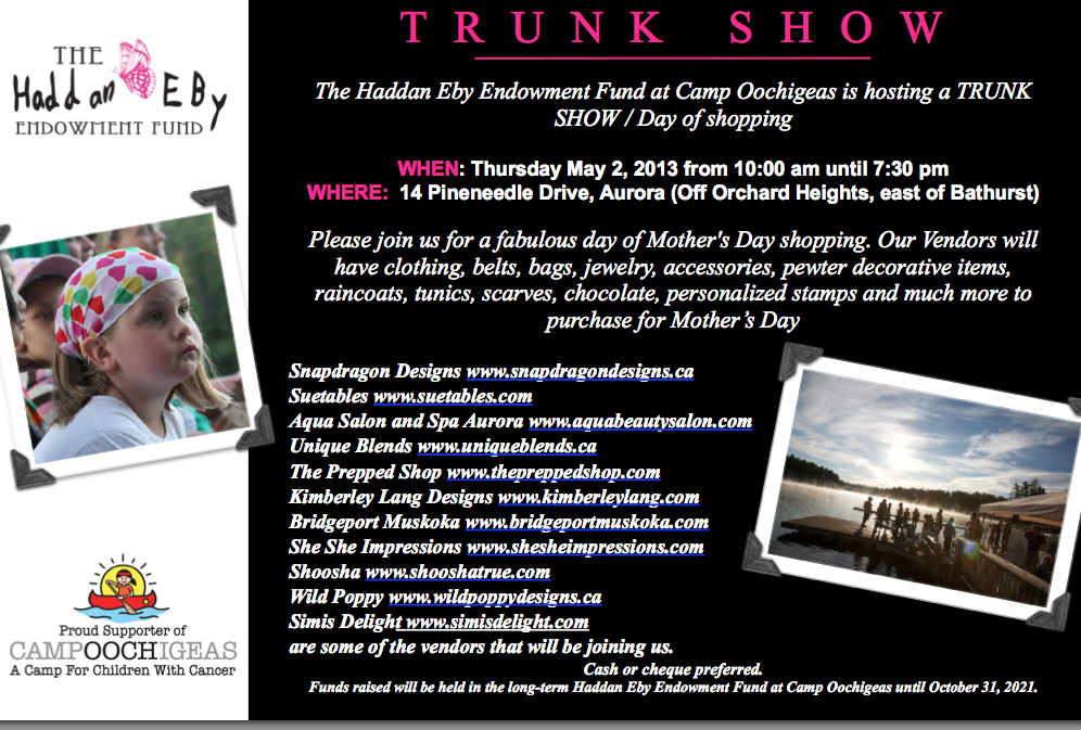 trunk show